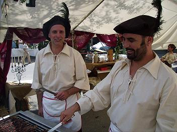 Archiv Heimatverein Oeffingen - 2007 Schlssle Einweihung grillen