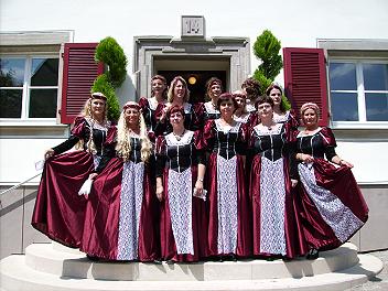 Archiv Heimatverein Oeffingen - LFOe Dancers Schlssle Einweihung