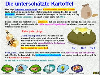 Archive Achim Kern - Multimedia Broschüre - Gesund durch den Winter - Kartoffel